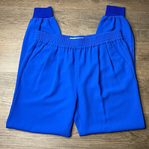 Joie Women’s Mariner Crepe Royal Blue Joggers, size small - Picture 2 of 11